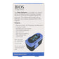 Fingertip Pulse Oximeter package back