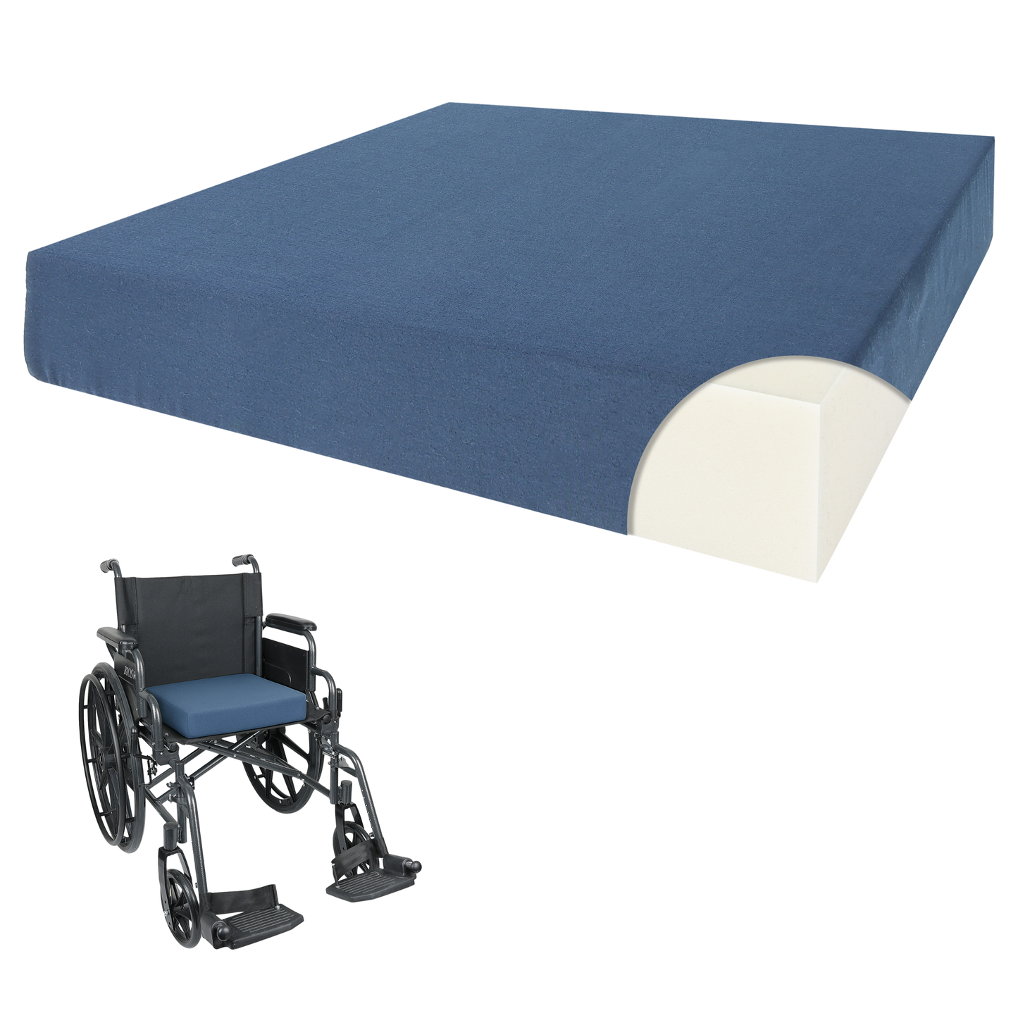 Comfort Foam Cushion 3”/7.6cm