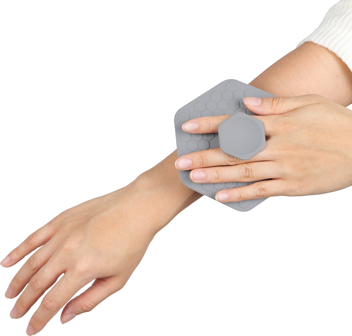 Brosse pour le bain en silicone