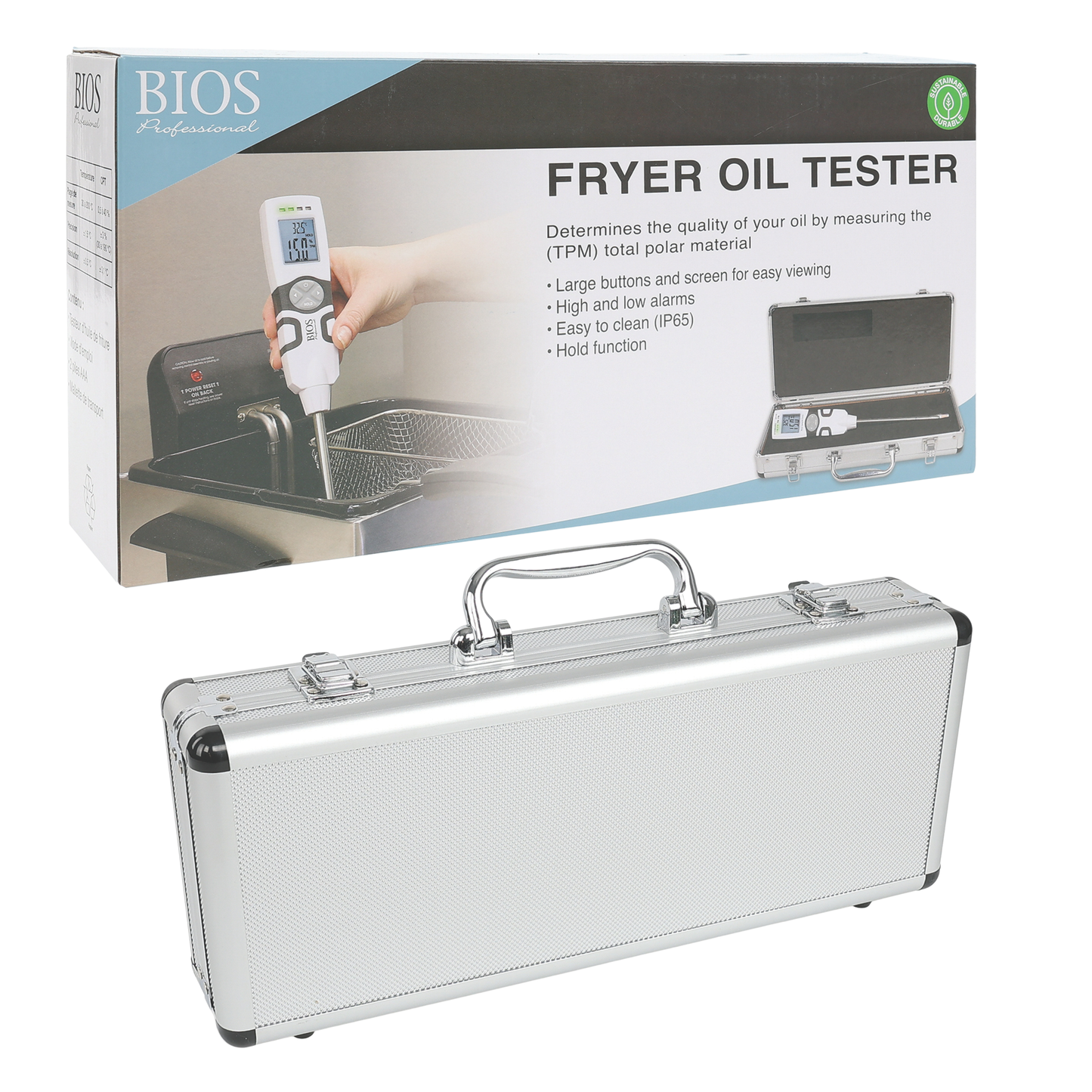 Testeur d’huile de friture de BIOS Professional