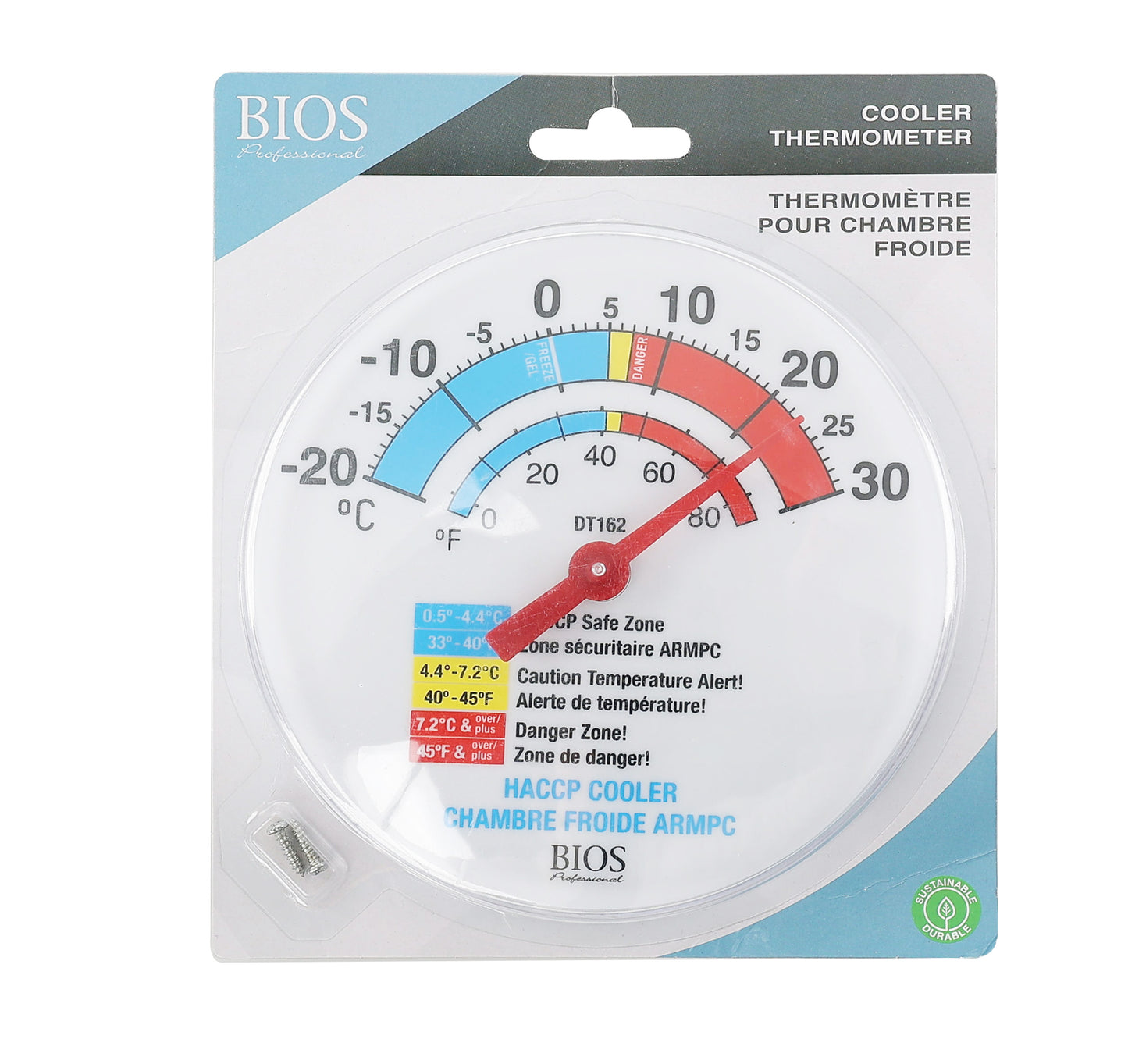 HACCP COOLER THERMOMETER Package front