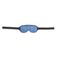 front view of the gel bead eye mask with open straps
