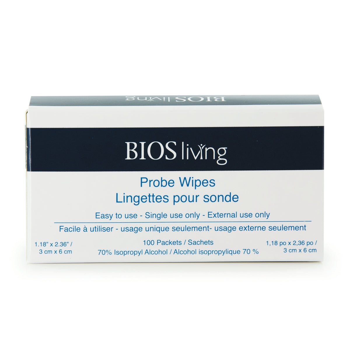 379SC Probe Wipes retail box - front