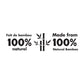 Made from 100% Natural Bamboo logo