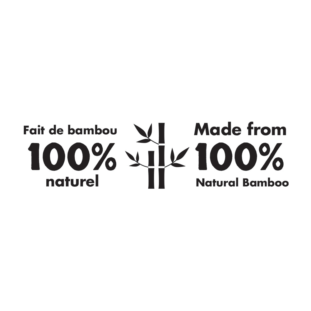 Made from 100% Natural Bamboo Logo